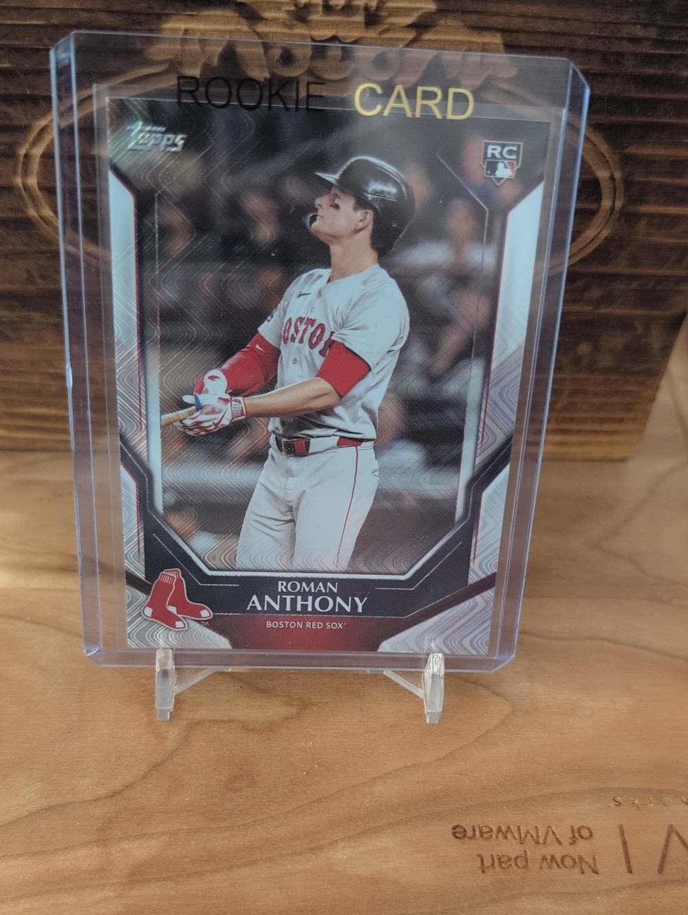 2024 Topps Collectors Kit Roman Anthony Wave Foil Rookie Card Red Sox - Picture 3 of 4